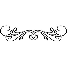 T-MK388 - Adesivi per testiera del letto, 33 x 140 cm, colore: Nero