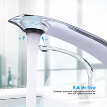 BONADE Rubinetto miscelatore per lavabo, rubinetto, rubinetto, miscelatore per lavabo, in ottone cromato, monocomando, per bagno