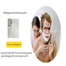 HL LED luce specchio bagno specchio touch sensore impermeabile e anti-appannamento φ70cm, adatto per hotel bar bagno-biancoA-50CM