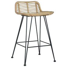 Sedie da Bar Set di sgabelli da Bar per Ufficio, Sala da Pranzo, Cucina, Comodo Barbar in plastica Naturale, 2 Pezzi