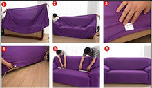LSSQT Fodere Copridivano,Fundas De Sofá Patrón De Moda Sala De estar Elástico Impresión 3D Extraíble Lavable Decoración Funda De Sofá Multicolor 4 posti