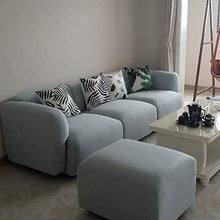 XIAMIMI Divano in Tessuto, Angolo Divano di Stoffa combinata di Design Moderno in Forma