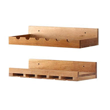 shh Semplice e Creativo Portabottiglie Portabottiglie da Parete, 60X27X12 cm