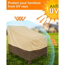 Copertura per mobili da giardino, copertura per sedie da terrazza, copertura impermeabile per divano, utilizzabile per tutte le condizioni atmosferiche, 90 x 98 x 78 cm.