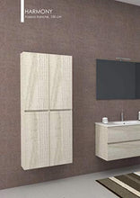 Mobile Bagno Completo Lavabo Specchio Led Harmony 80CM CERAMICHEMIRANDA-Frassino Tranchè