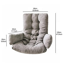 Cestello Appeso Cuscino Sedia Morbido Spessi Swing Amaca Cuscini per Sedia con Serbatoio Interno Indipendente può Essere Staccato e Pulito (50 * 125 cm / 19,7 * 49,2")
