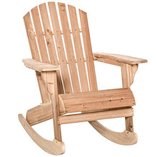 giordano shop Sedia a Dondolo con Braccioli 77x94x97 cm in Legno