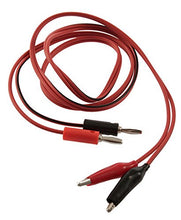 SaySure - Alligator Probe Test Leads Clip Pin to Banana Plug Cable