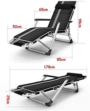 CDFC Zero Gravity Lounge Sedia Reclinabile Regolabile per Spiaggia all'aperto Piscina Piscina Pranzo Pranzo Sedia Lazy Sedia Camping Letto
