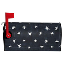 Midnight Starlet - Copertura magnetica per cassetta postale, design unico, per giardino, cortile, dimensioni standard, 53 x 45 cm