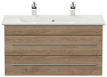 Mobile bagno ,lavabo Villeroy & Boch Venticello 100cm rovere chiaro,doppio
