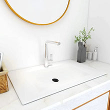 vidaXL Lavabo da Incasso 800x460x130 mm in SMC Bianco