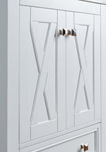 RUBEZA 600mm Brooklyn Bagno Vanity Bianco italiano Carrara Top