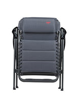 Crespo ap-232/86 Air Deluxe Sedia reclinabile, Grigio, 86 x 72 x 118 cm