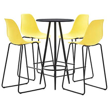 Set da Bar 5 pz in Plastica Giallo