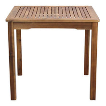 Cosma Tavolo 80 X 80 in Legno Acacia MASSICIO per Arredamento Giardino E Esterno
