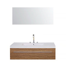 Mobile Bagno Badm oebel Set Bern in Effetto Legno Scuro