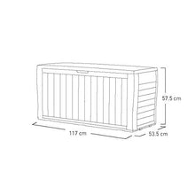 Keter Baule Sherwood in Resina, 270 lt, 117 x 45 x 57.5 cm, Marrone