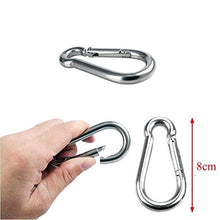 COSORO Kit di bulloneria per barca a vela M8 Heavy Duty Sun Shadow per triangolari e quadrati, rettangolari,304 Accessori per tende fisse in acciaio inossidabile
