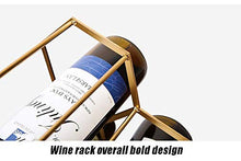 MFLASMF Nordic Free Standing 6 Bottles Wine Display Rack Countertop Living Room Wine Holder Storage Stand Portable Modern Minimalist Design for Wine Lovers