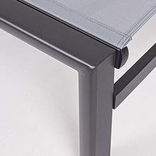 Bizzotto Lettino Skipper con Ruote - Antracite