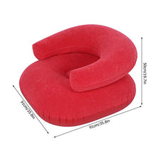 Gxju - Mobili da giardino e da esterno, per camera da letto, balcone, divano singolo e piccolo, colore: rosso gonfiabile
