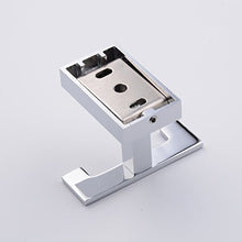 Beelee BA9203 - Gancio Portasciugamani, in ottone, Cappotto Gancio doppio gancio per bagno cucina, Montaggio a parete, Cromo Lucido