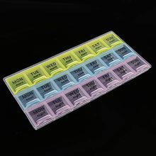 Bonarty 7 Giorni 21Grids Tablet Pill Box Holder Medicine Storage Organizer Capsule Case
