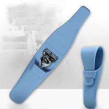 Unknow Sawyerda Custodia per Rasoio Impermeabile in Silicone Custodia per Rasoio Manuale per Uso Domestico Regalo per Amici,Blu