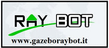 RAY BOT Gazebo Pieghevole 3X4.5 Blu Acciaio + 4 Teli Laterali PVC 350 g Metro
