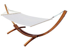 SAS 350cm XL Supporto deluxe in legno larice per Amaca con Amaca LUCIA di AS-S