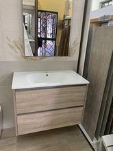 Set Mobile Lavabo Specchio LED Arredo Bagno Moderno Roy80 CERAMICHEMIRANDA