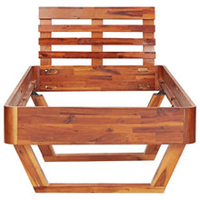 SKM Giroletto in Legno Massello di Acacia 90x200 cm (26.3kg)