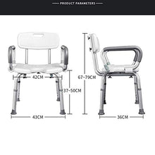 Sgabelli da Doccia e da Bagno Sgabello da Doccia a Forma di U per Doccia Sgabello da Doccia Regolabile in Altezza Vecchia Sedia per Interni o Esterni Perfetto per Sedia da Doccia per Anziani