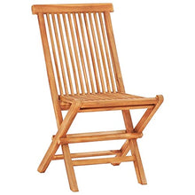 vidaXL Set da Bistrot 3 pz con Cuscini Rosso Vino in Massello di Teak