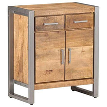 vidaXL Credenza 60x35x72 cm in Legno di Mango Grezzo