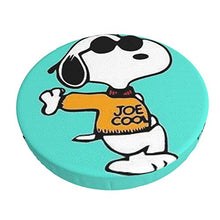 Snoopy - Coprisgabello rotondo per sedia da bar, lavabile, elastico, per sgabelli rotondi da 35,6 cm