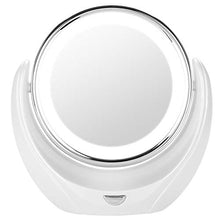 Specchio da trucco, LED HD 5X Magnifier 360 gradi girevole doppio specchio trucco Vanity specchio