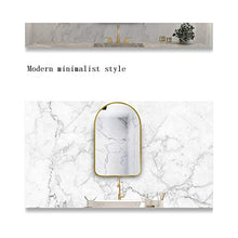 Specchio decorativo di lusso leggero appeso a parete specchio da bagno dorato da parete specchio da bagno specchio a mezza lunghezza specchio per il trucco con cornice specchio di sicurezza a prova