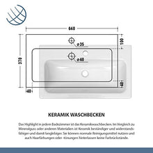 Mobile da bagno + armadietto a specchio, set di mobili da bagno, 64 cm, colore: antracite