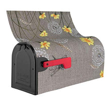 Custodia magnetica per cassetta postale con libellula, design unico, per giardino, cortile, dimensioni standard, 53 x 45 cm
