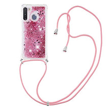 Cover in silicone TPU per Samsung Galaxy A21 (oro rosa)