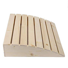 Cuscino di sauna di legno, sauna comoda pratica del poggiatesta del cuscino della stanza di sauna