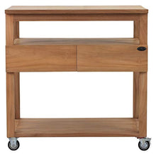 Teako Design Carmelo 2 - Carrello da Servizio, 90 cm