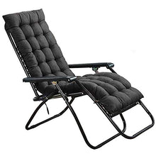 LIUSU Cuscino per Lettino Prendisole con Schienale Alto, Cuscino per Sedia Spessa per Patio da Giardino con Schienale Antiscivolo per Materasso con Cuscino per Sedile Relax reclinabile in Rattan