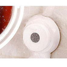 Hancoc. Nuova Potente Ventosa Pieghevole Specchio Bagno Bagno Regolabile Specchio Bellezza Specchio Bianco