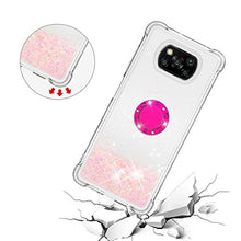 Custodia protettiva per Xiaomi Poco X3 NFC (stelle rosa fluorescenti)