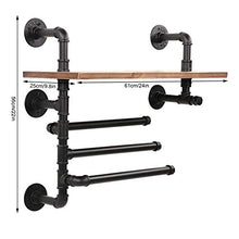 Dioche - Porta asciugamani da parete, per bagno, camera da letto, cucina