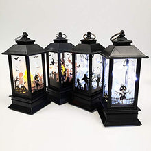 NUOBESTY Luci da Tavolo Halloween Luminose Lanterna Sospesa per Halloween Lampada Decorativa per Halloween per Ornamento Decorazioni per Feste di Halloween (1Pz)