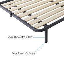 SomnusSana - Rete Ortopedica a Tavole - per Materasso Francese Misura 140x200 h35